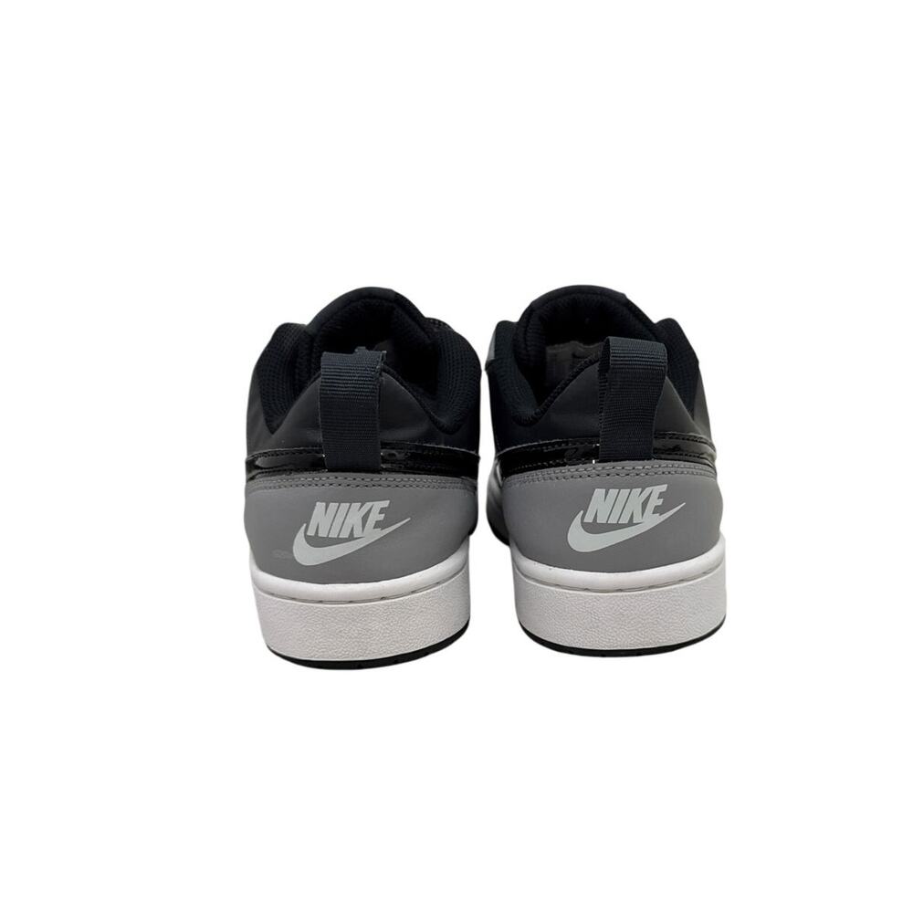 Nike Shoes Court Borough Low Anthracite Stadium Grey Black Sneakers Size Youth 5 - Picture 4 of 6